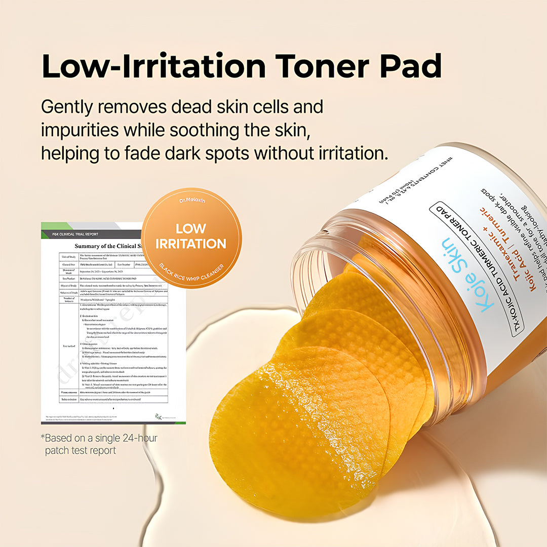 Kojic Acid Turmeric Toner Pads